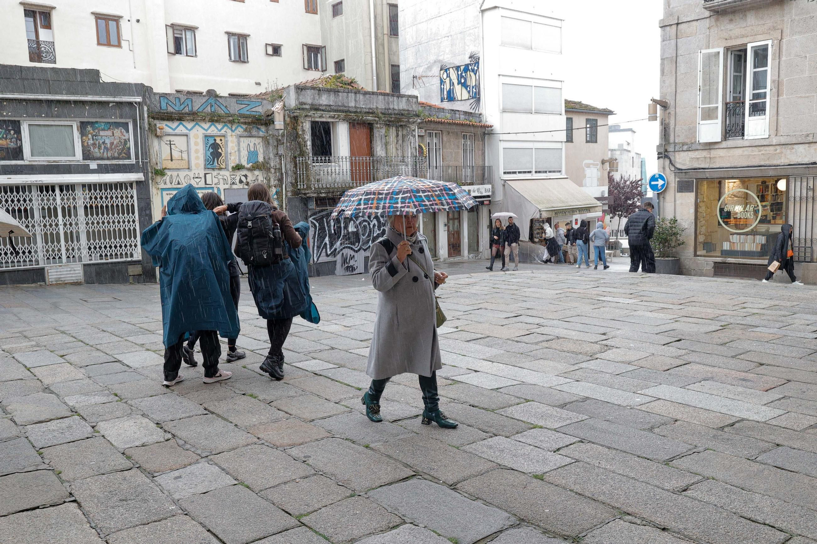El pasado Jueves Santo, bajo la lluvia