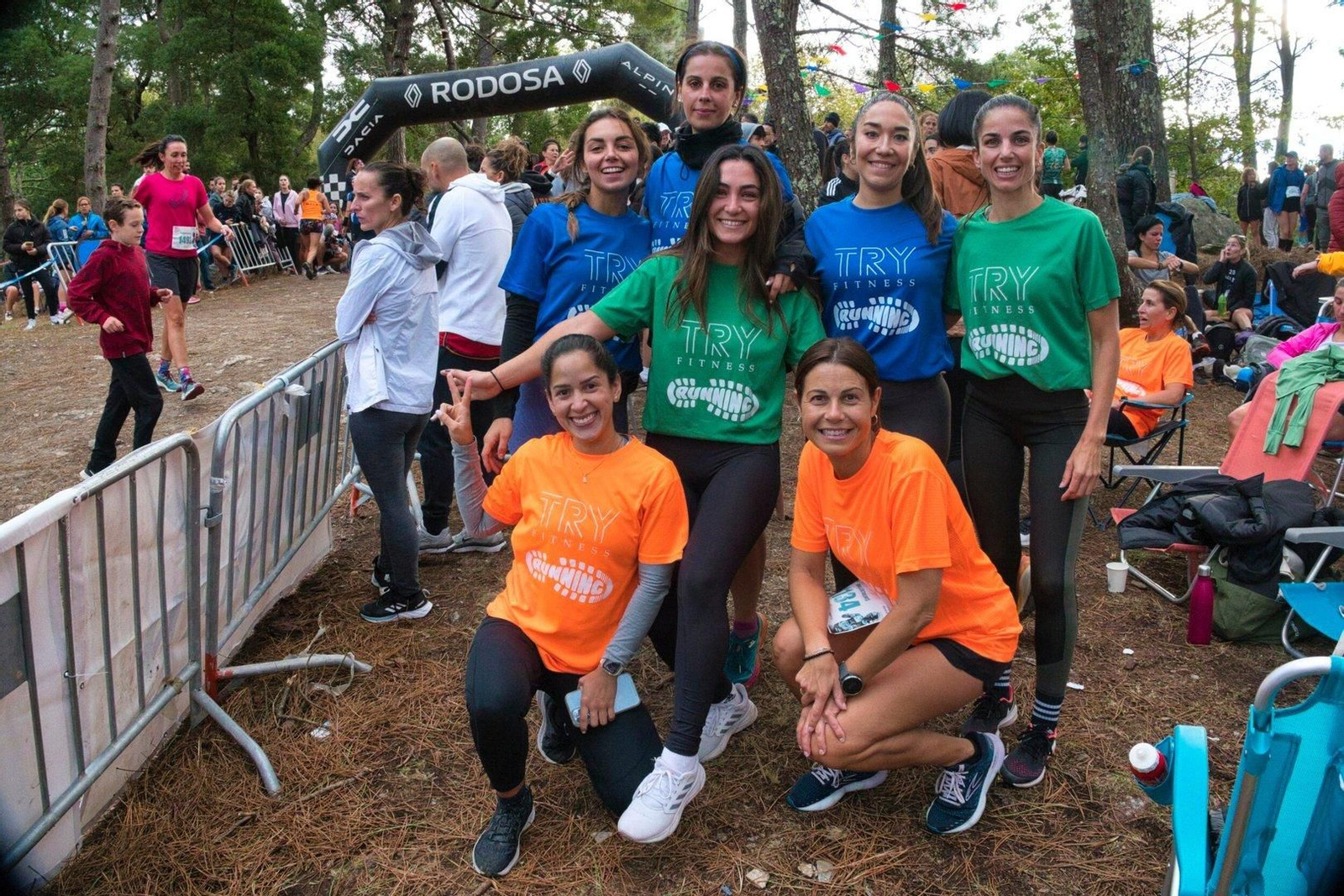 Carrera femenina en Monteferro.