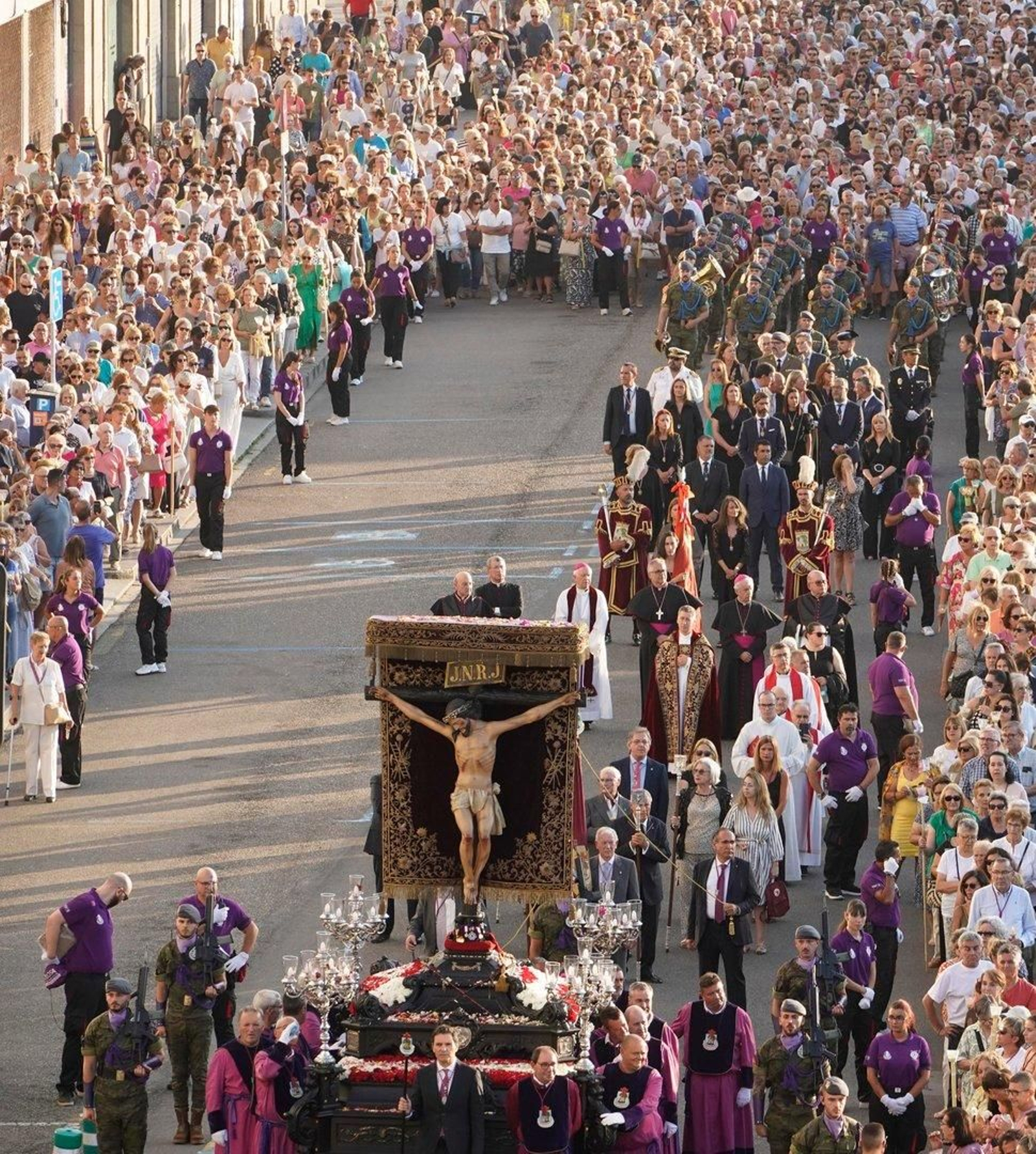 Procesión del Cristo de la Victoria de Vigo.