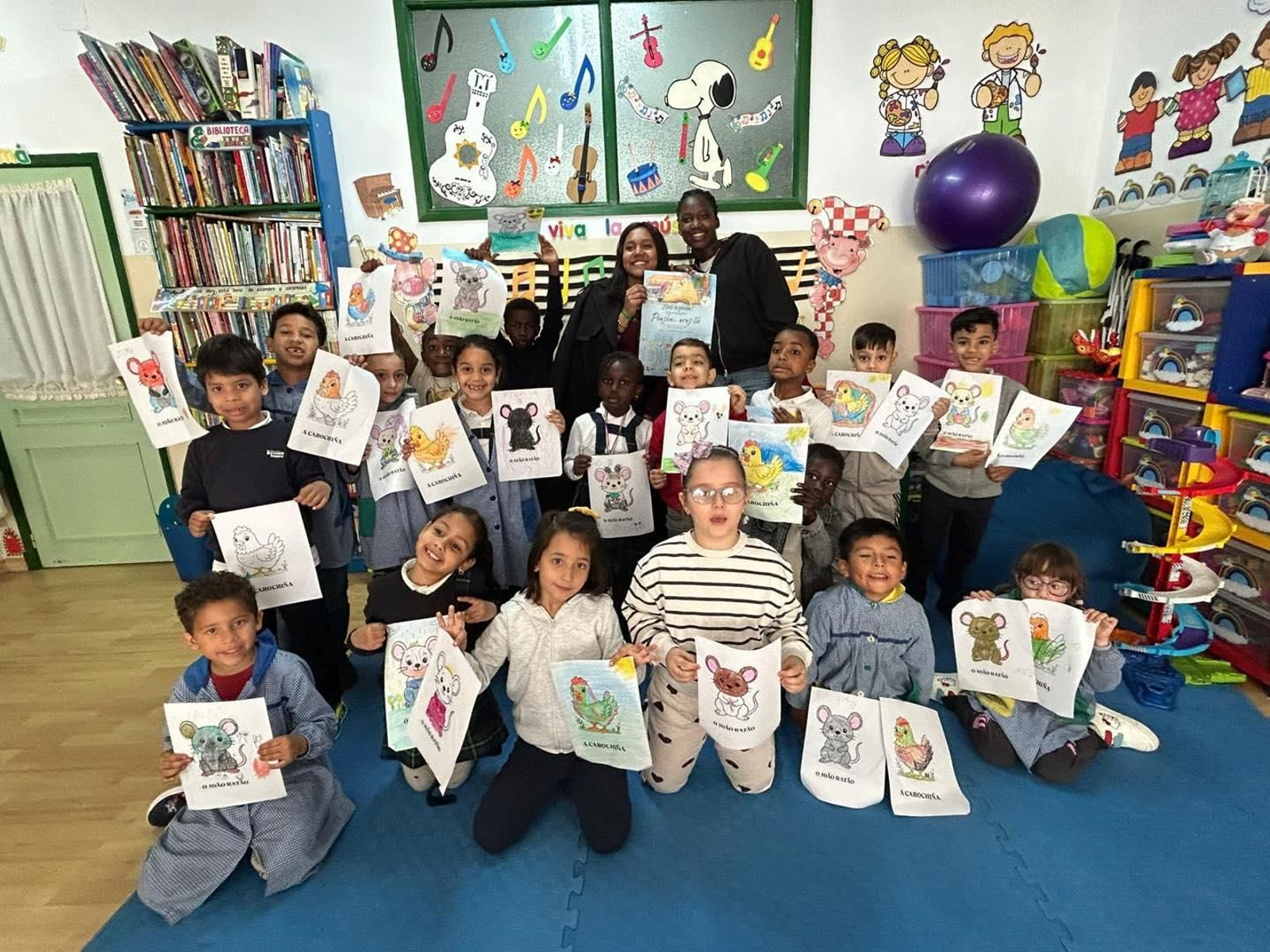 O Día do Libro no colexio Padre Feijóo Zorelle