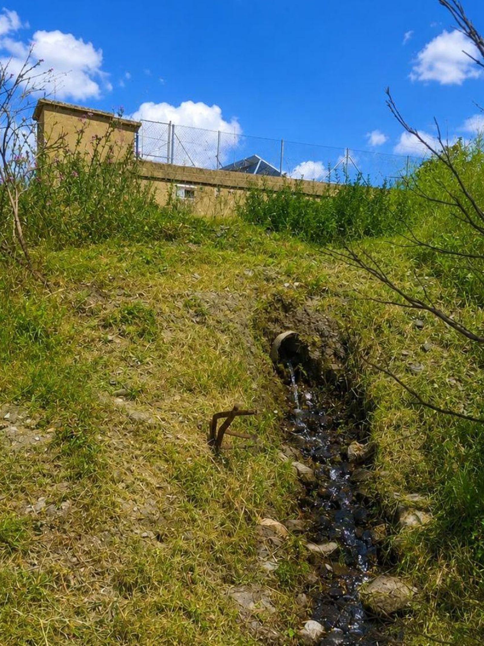 Excedente hídrico del depósito de A Gudiña.