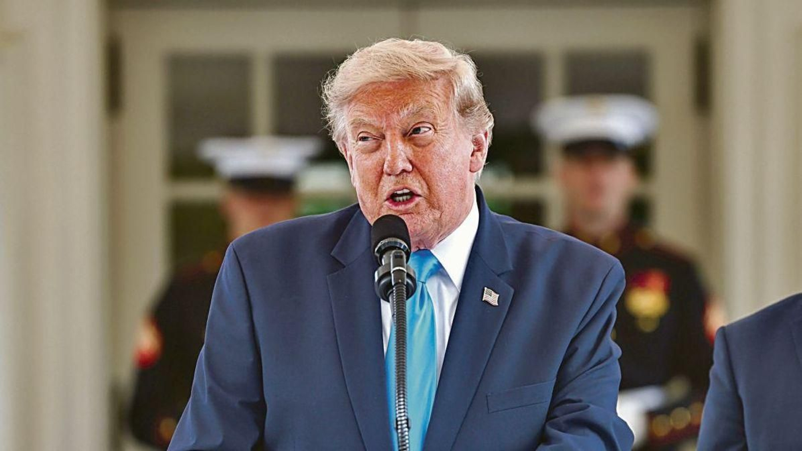 El presidente de EEUU, Donald Trump.