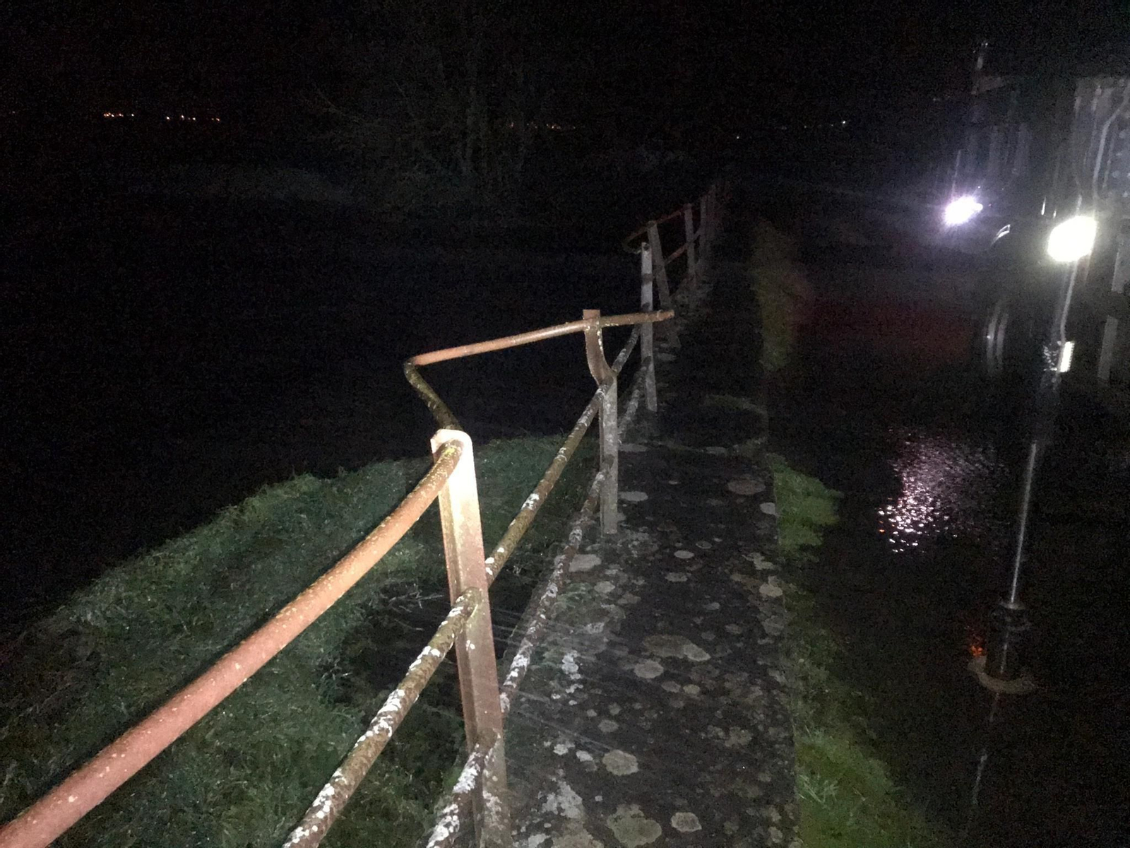 Daños de Fabien en Ourense