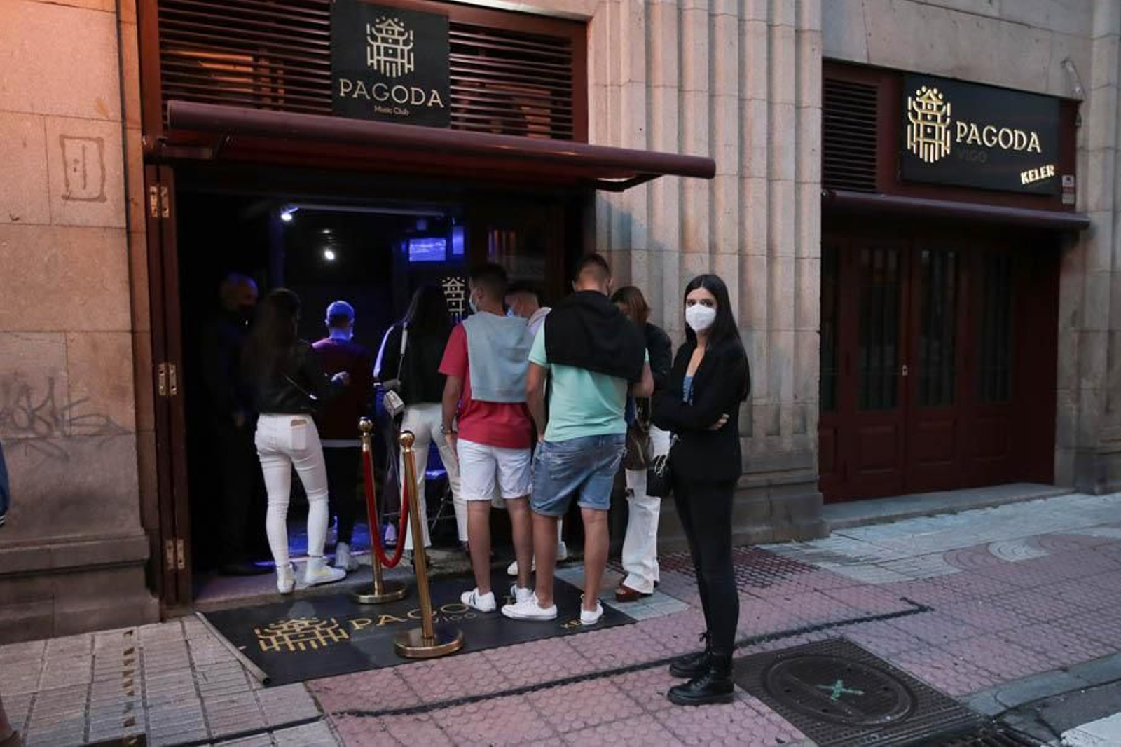 Un local de ocio nocturno en la jornada de reapertura del 1 de julio, hace menos de un mes.