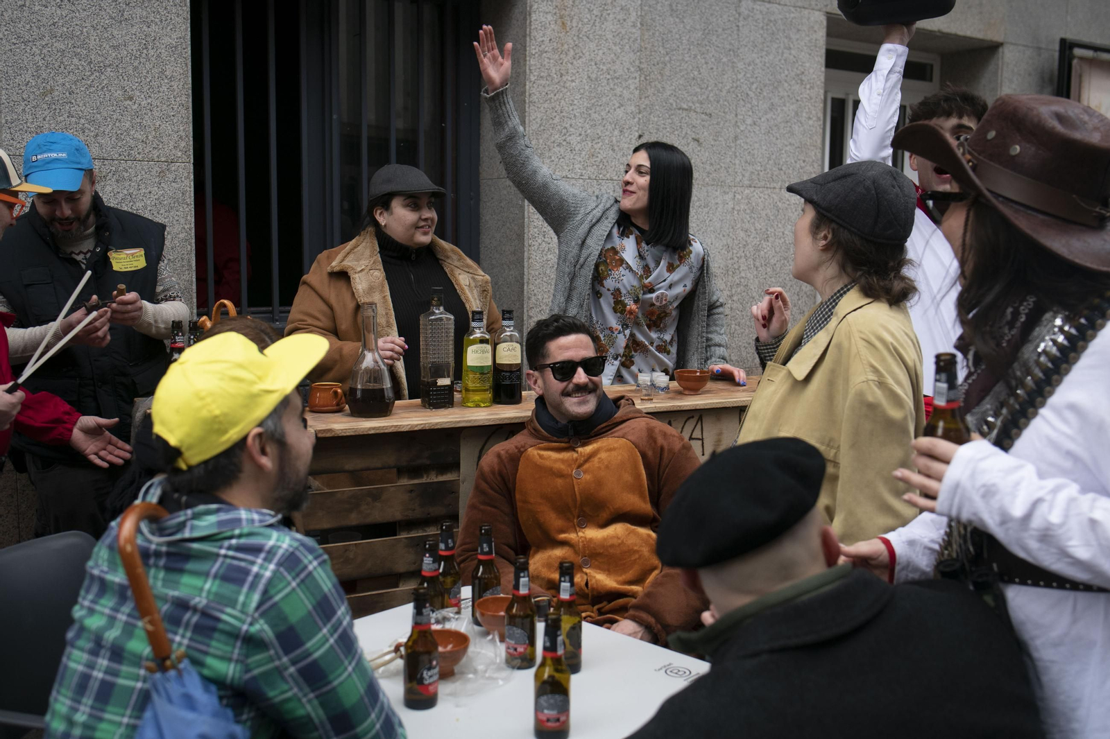 Galería | El sol hace acto de presencia en la mañana de sábado de Entroido de Xinzo de Limia