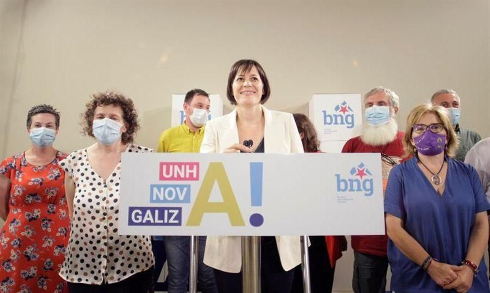 La candidata del BNG a la presidencia de la Xunta, Ana Pontón.