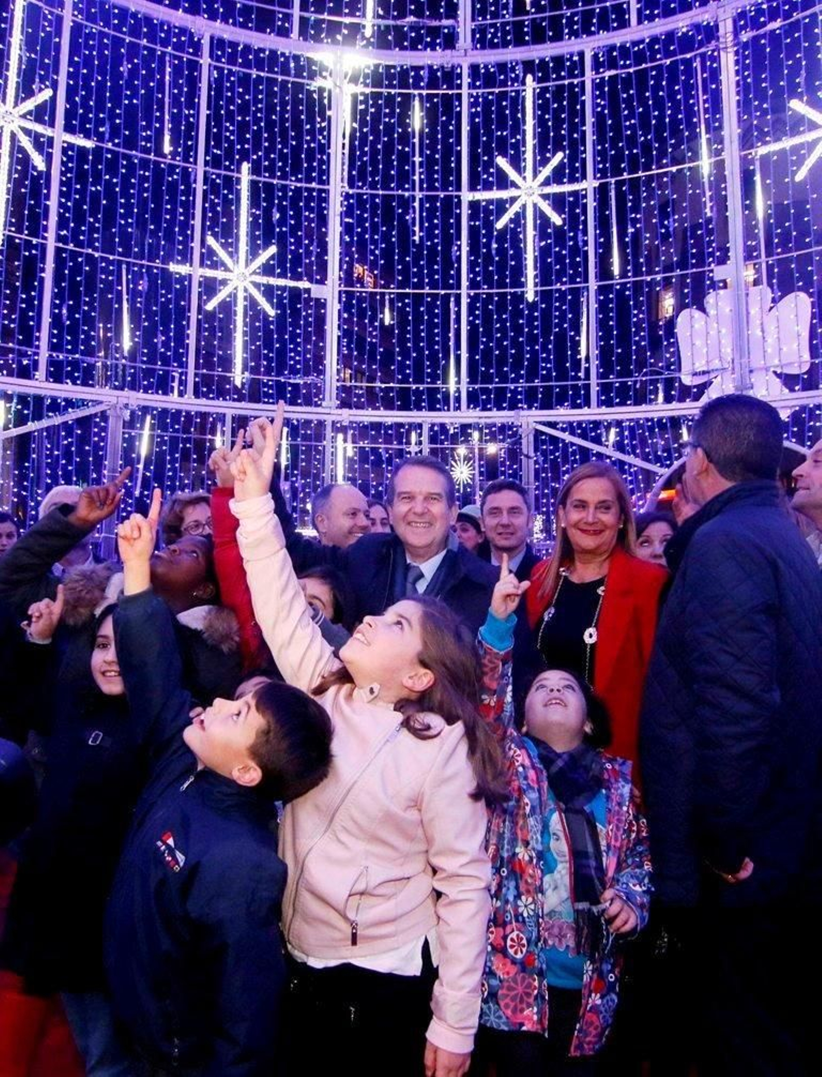 Encendido de las luces de Navidad Foto JV Landín 280