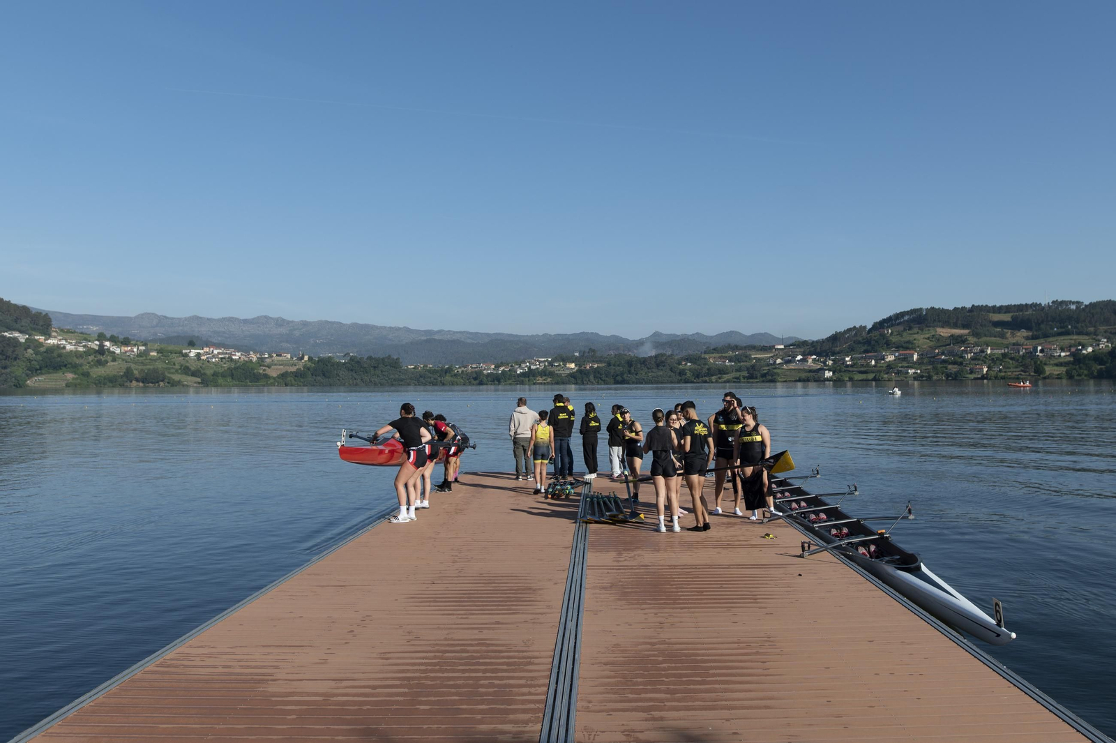 Galería | Así se vivió el Campeonato Gallego de Remo Absoluto en Castrelo de Miño, en imágenes