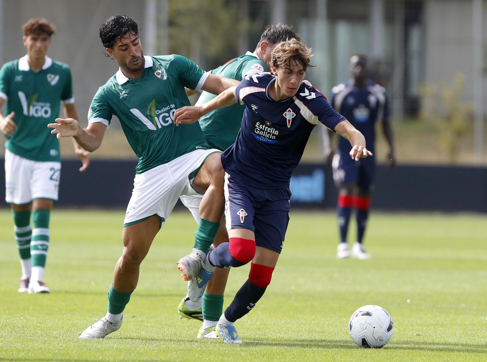 Galería | Celta Fortuna y Coruxo se miden en la pretemporada