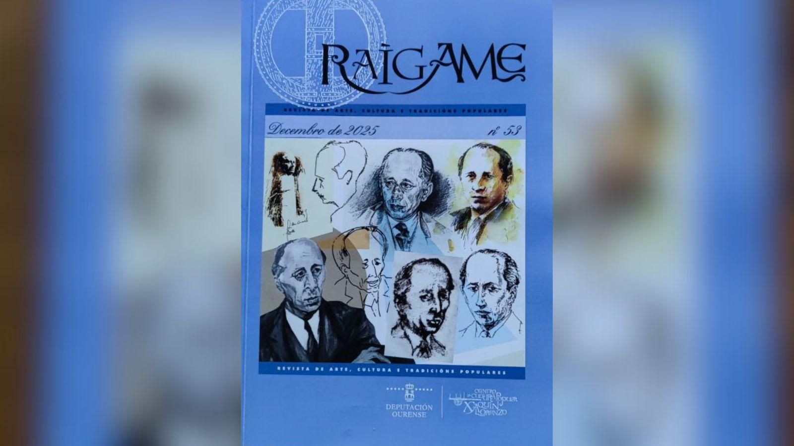 Portada de la revista “Raigame” dedicada a Ferro Couselo.