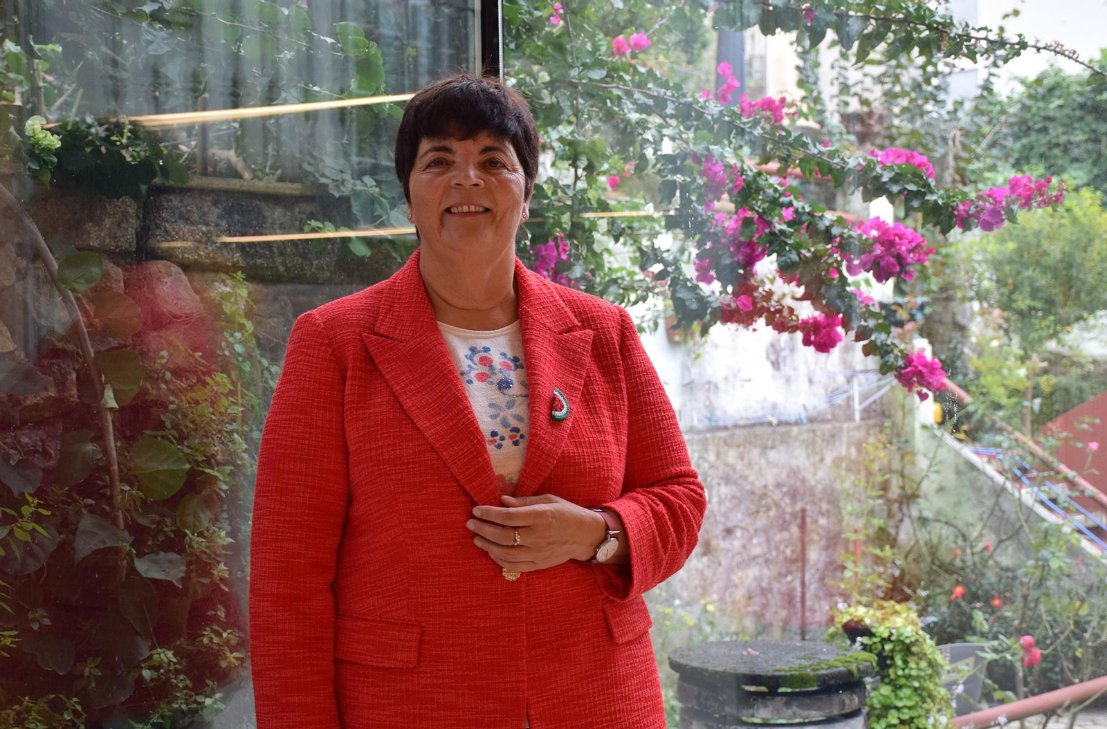 La catedrática de Teoría de la Señal, Carmen García Mateo.