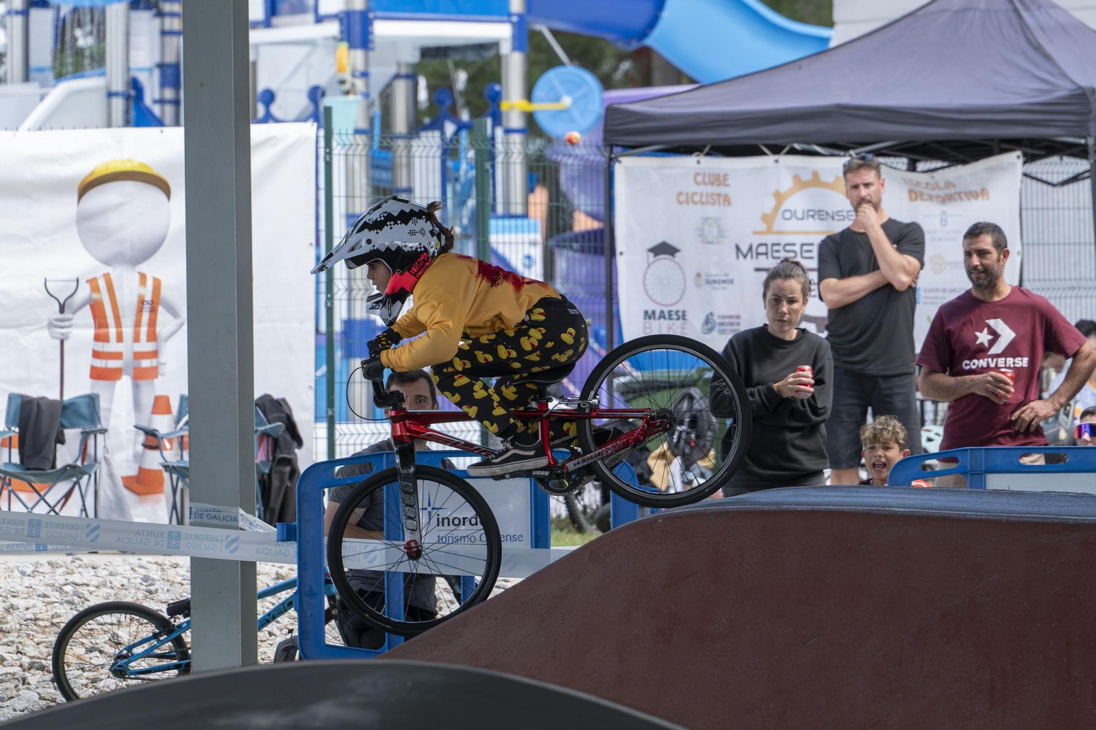 La Copa de España de pump track hizo parada en  Pereiro de Aguiar