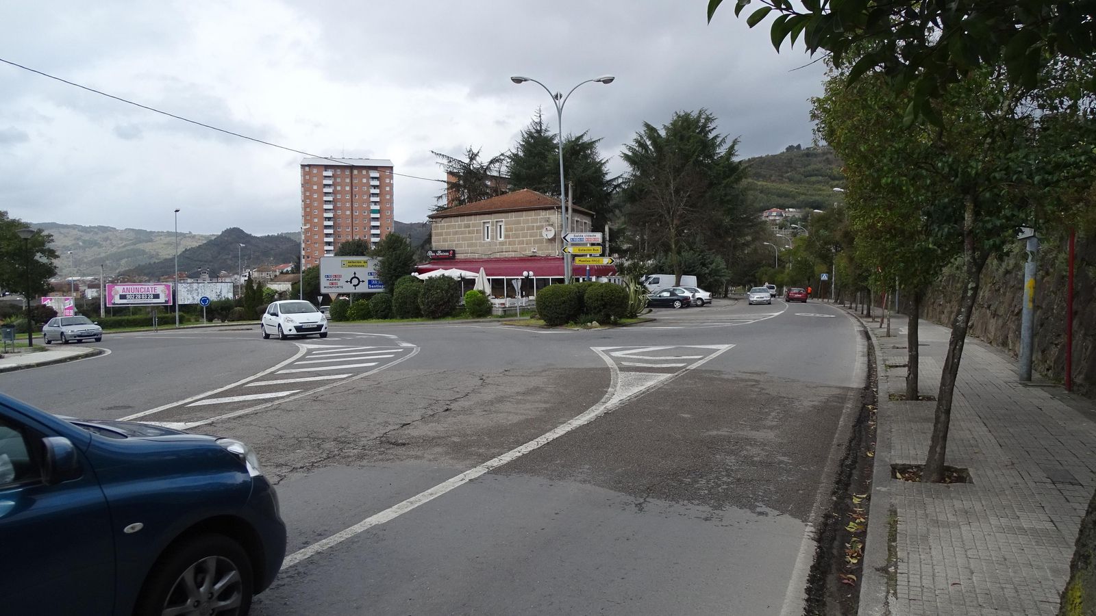 El nuevo vial partiría del cruce entre la N-120, Río Arnoia y Eulogio Gómez Franqueira.