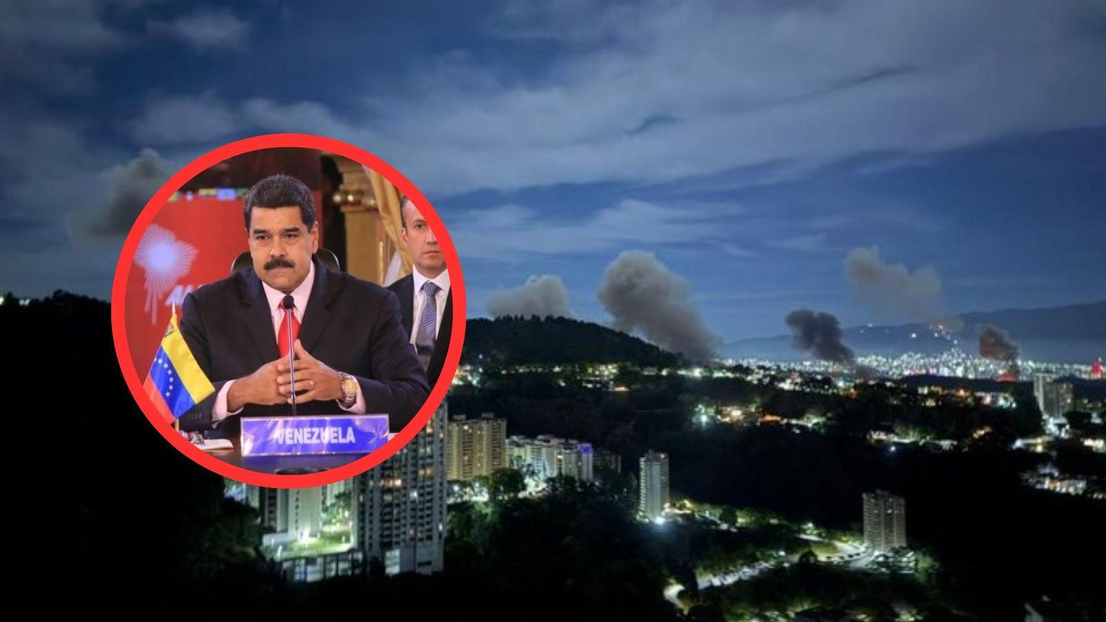 Primeras reacciones de Nicolás Maduro tras los bombardeos a Venezuela