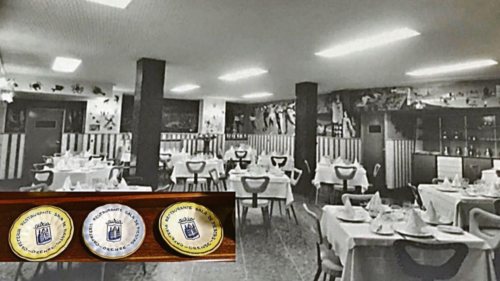 Recuerdos del restaurante de Auria.