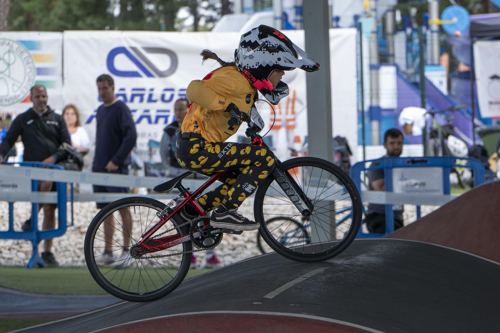 La Copa de España de pump track hizo parada en  Pereiro de Aguiar