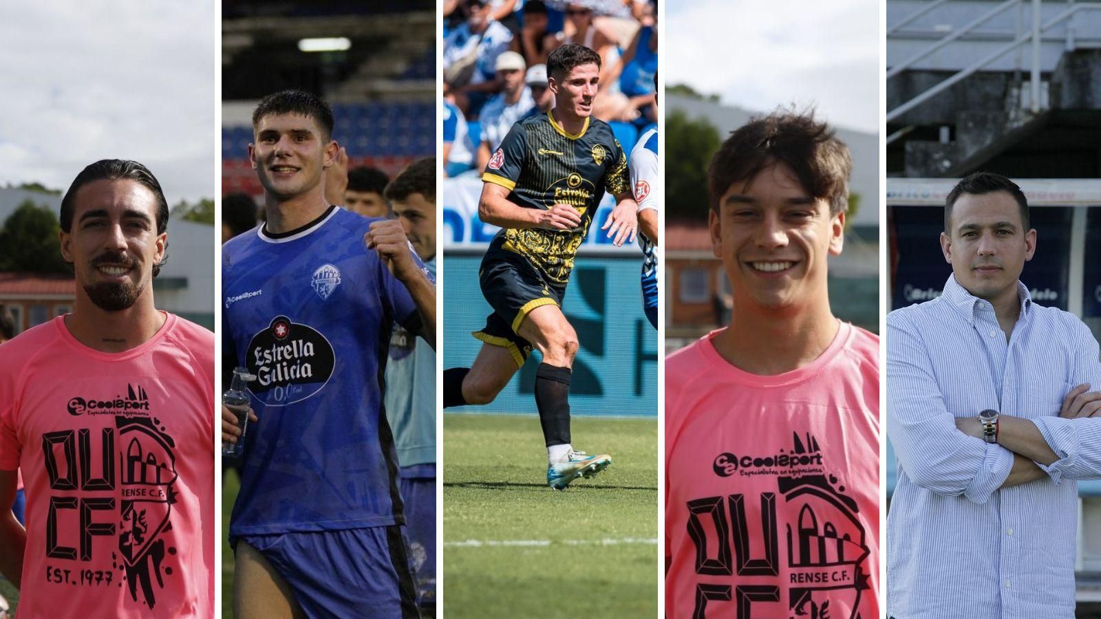 Fran Carmona,  Adri Guerrero, Miguel Prado, Hugo Sanz y  Dani Llácer