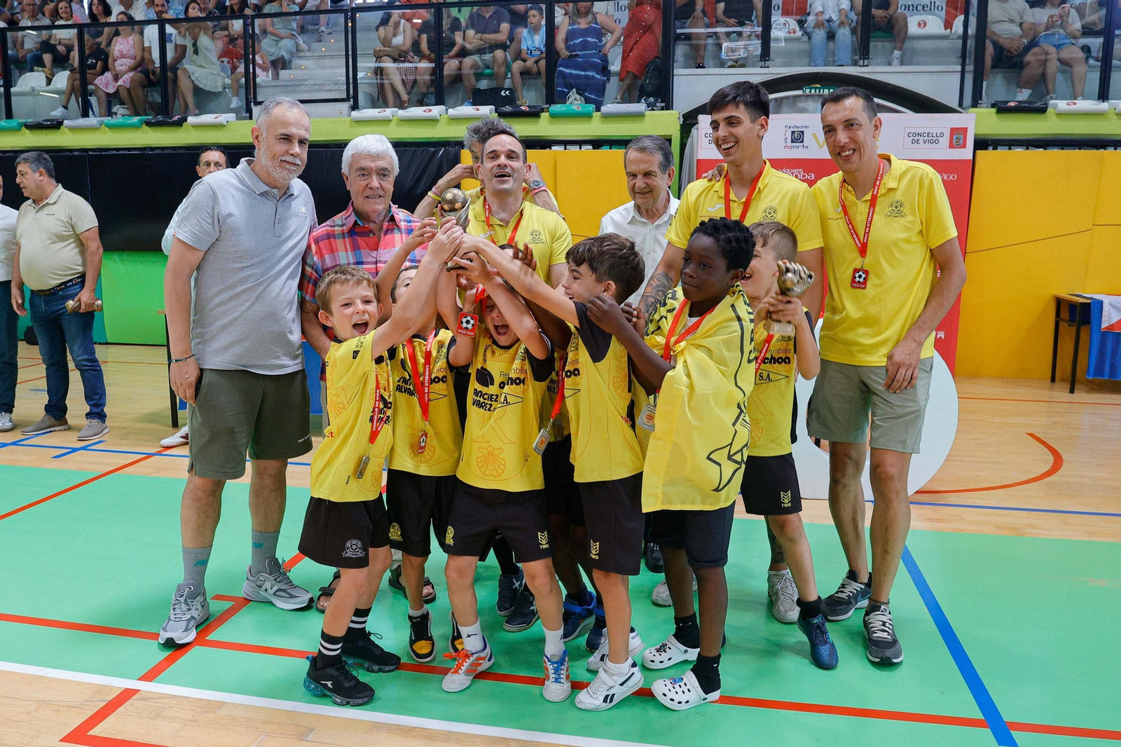 Galería | Clausura de la Vigo Cup con la entrega de medallas