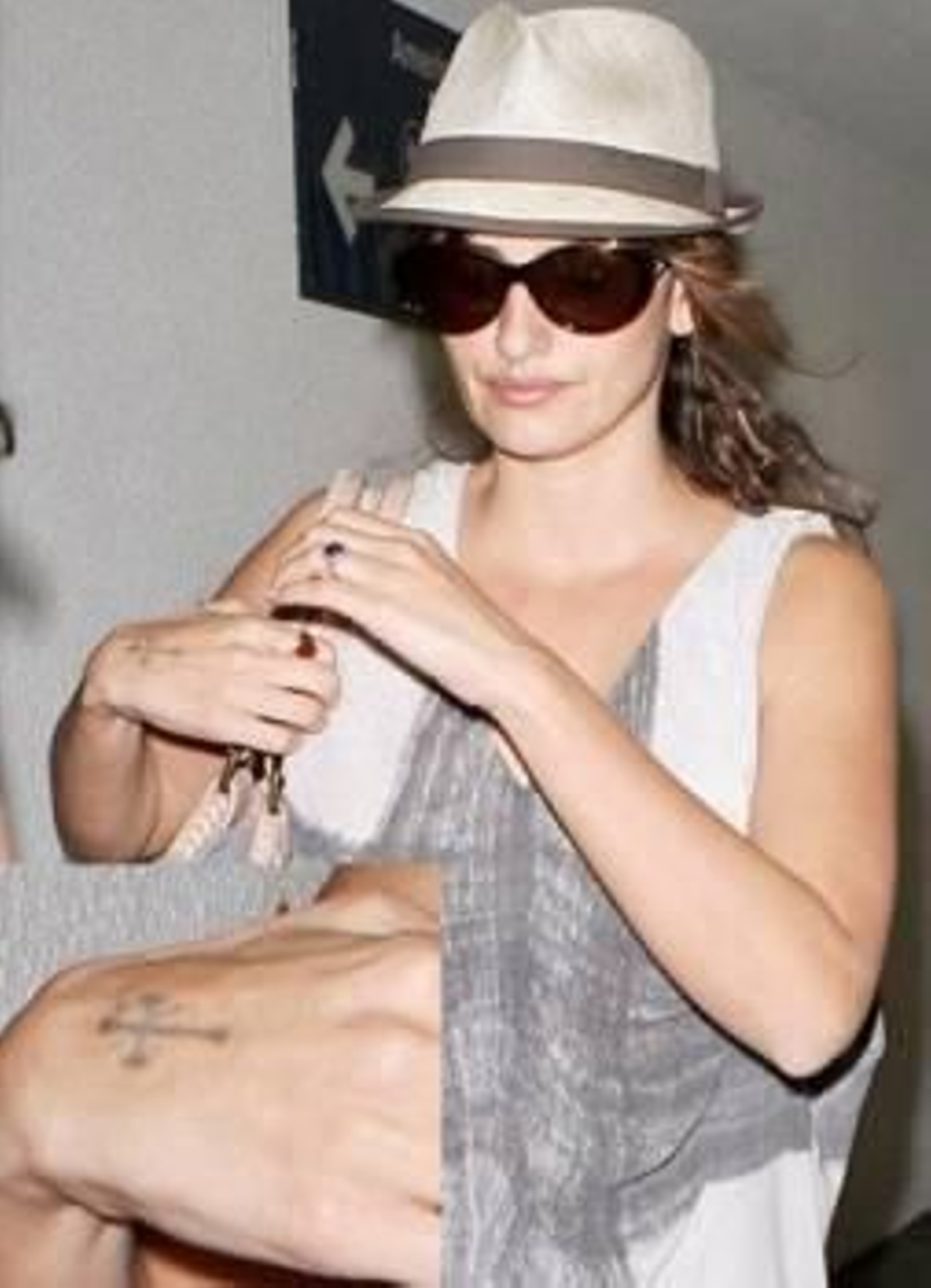 Penélope y su nuevo tatuaje