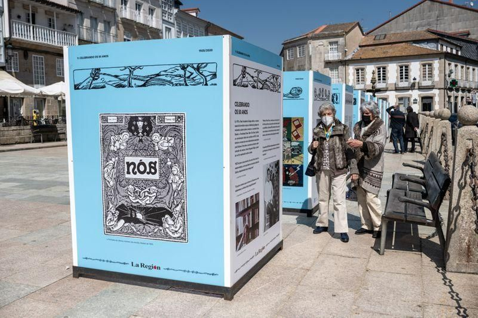 A exposición "Nós naceu en Ourense hai 100 anos" // FOTOS: ÓSCAR PINAL