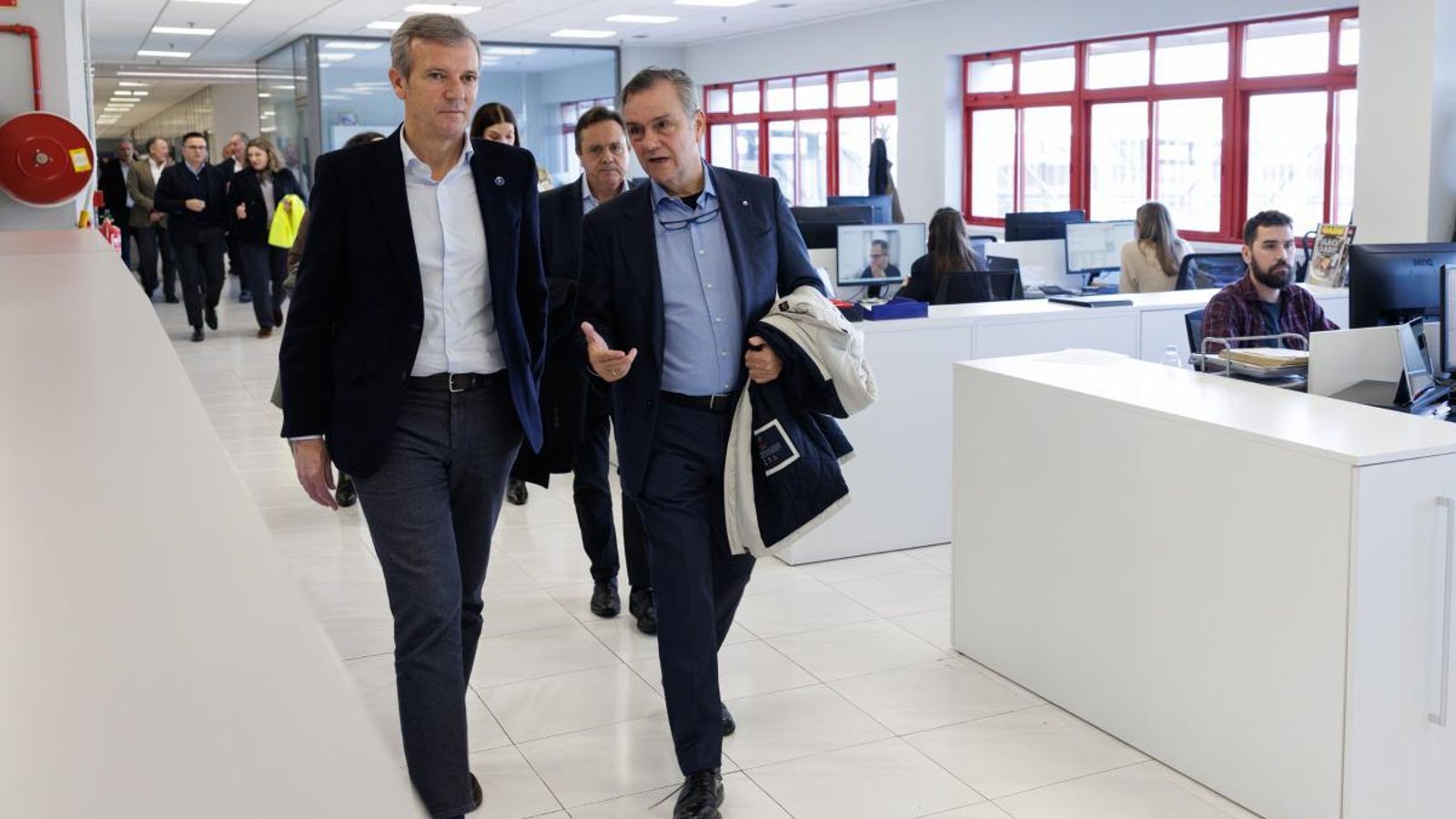 El presidente Rueda puso en valor en Betanzos el programa Retorna Cualifica Empleo