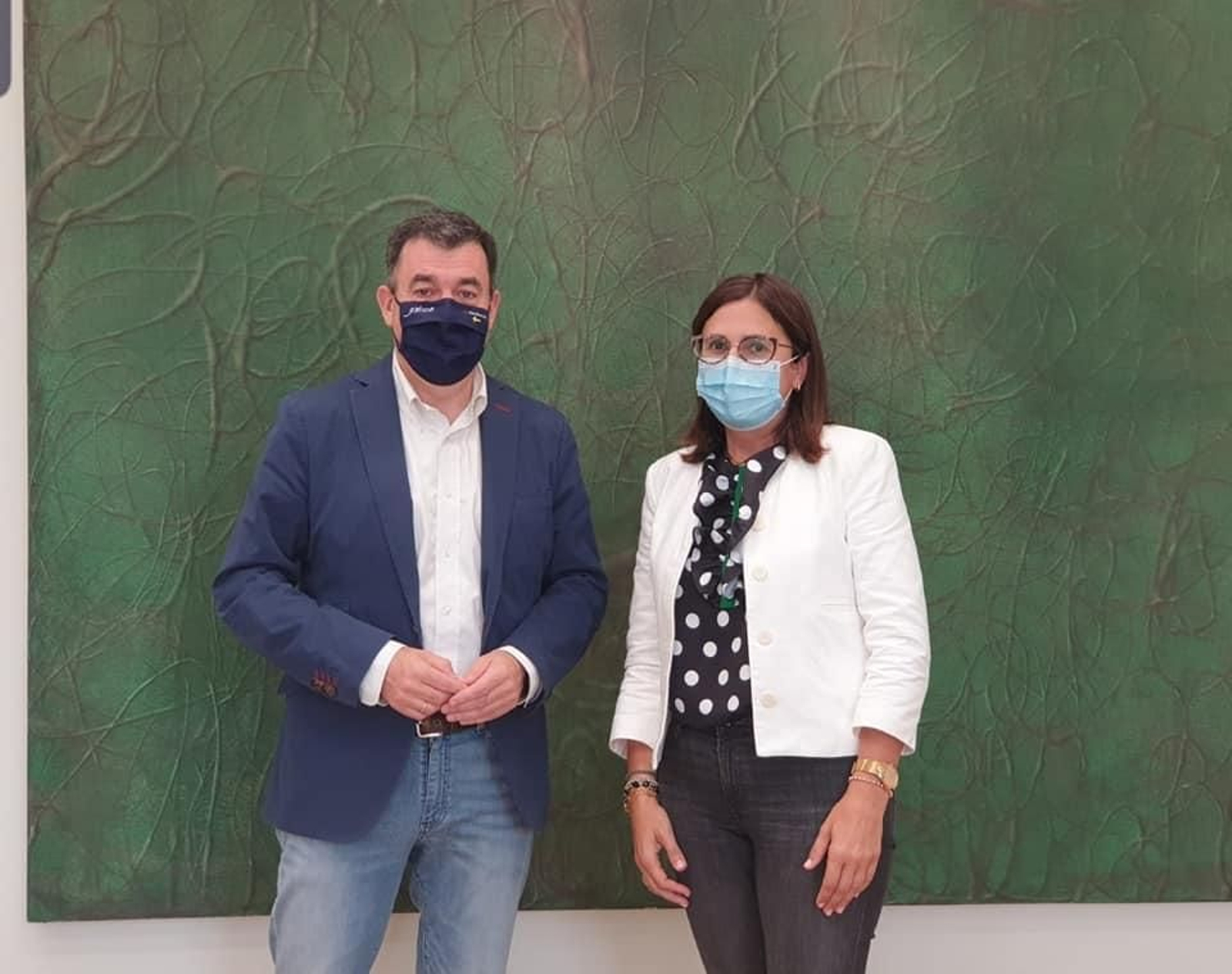 Román Rodríguez y Ana Villarino. (Foto: cedida).