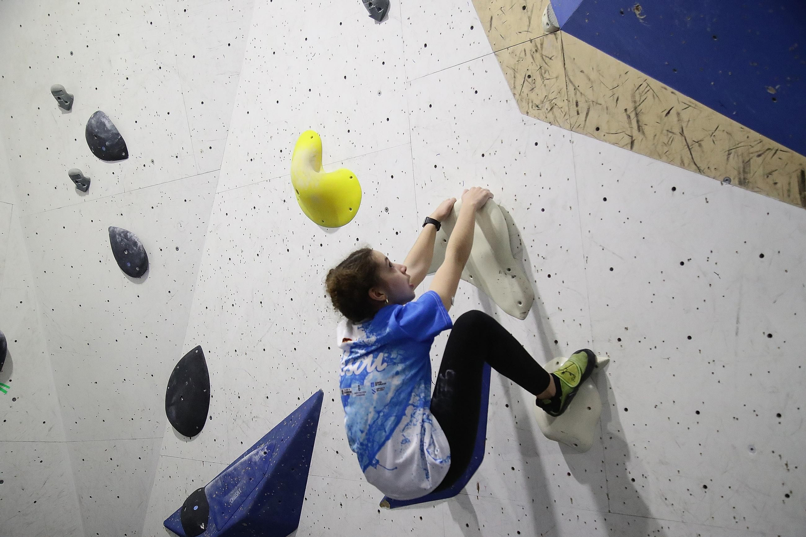 Galería | Así se vivió la primera prueba de la Liga Asesou de Escalada, en imágenes