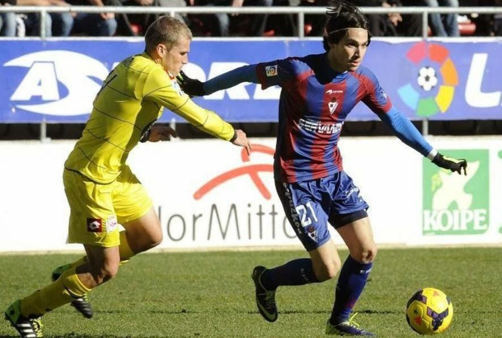 Jota está brillando en Eibar.