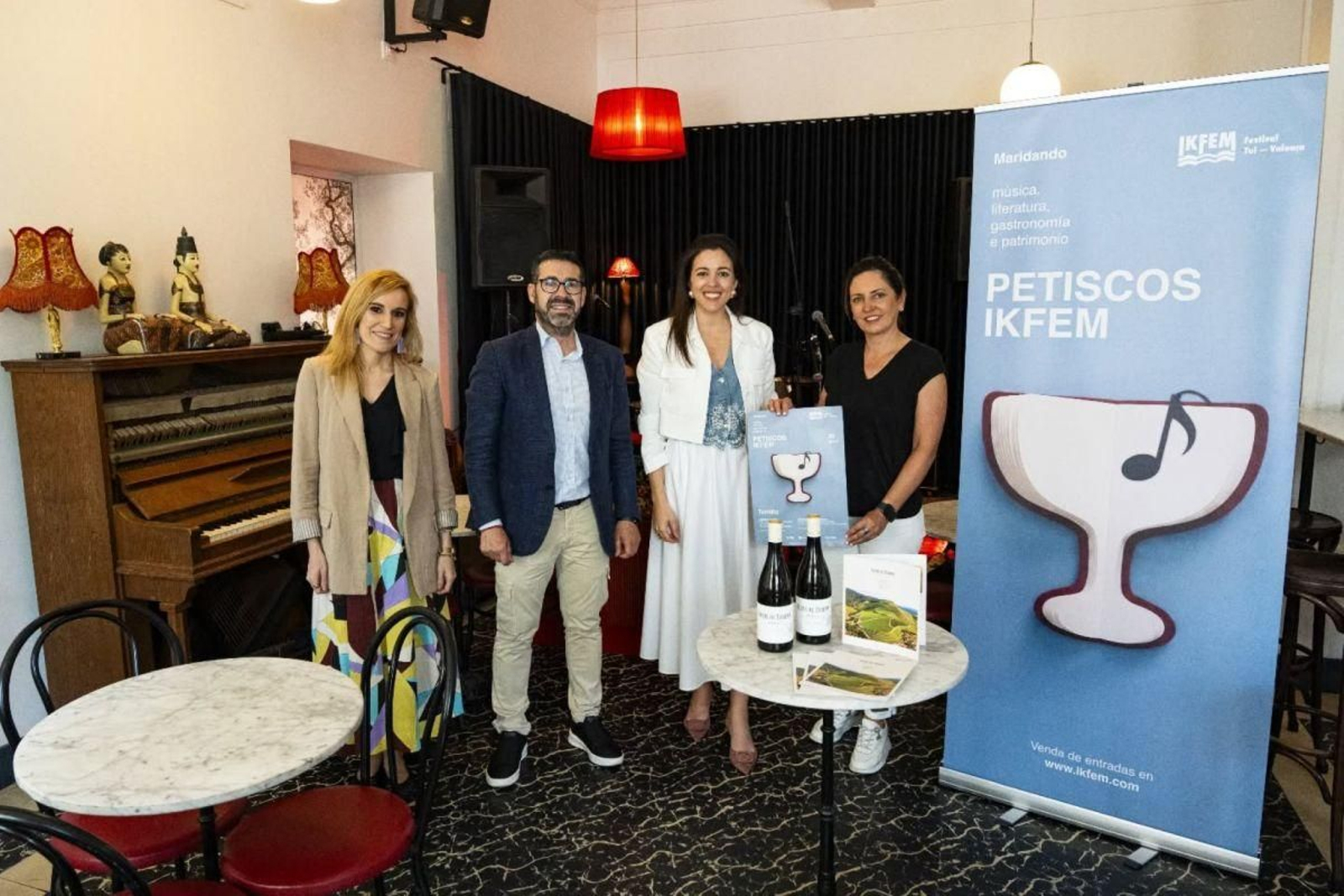 Presentación del formato de “petiscos” que comienza en Goián.