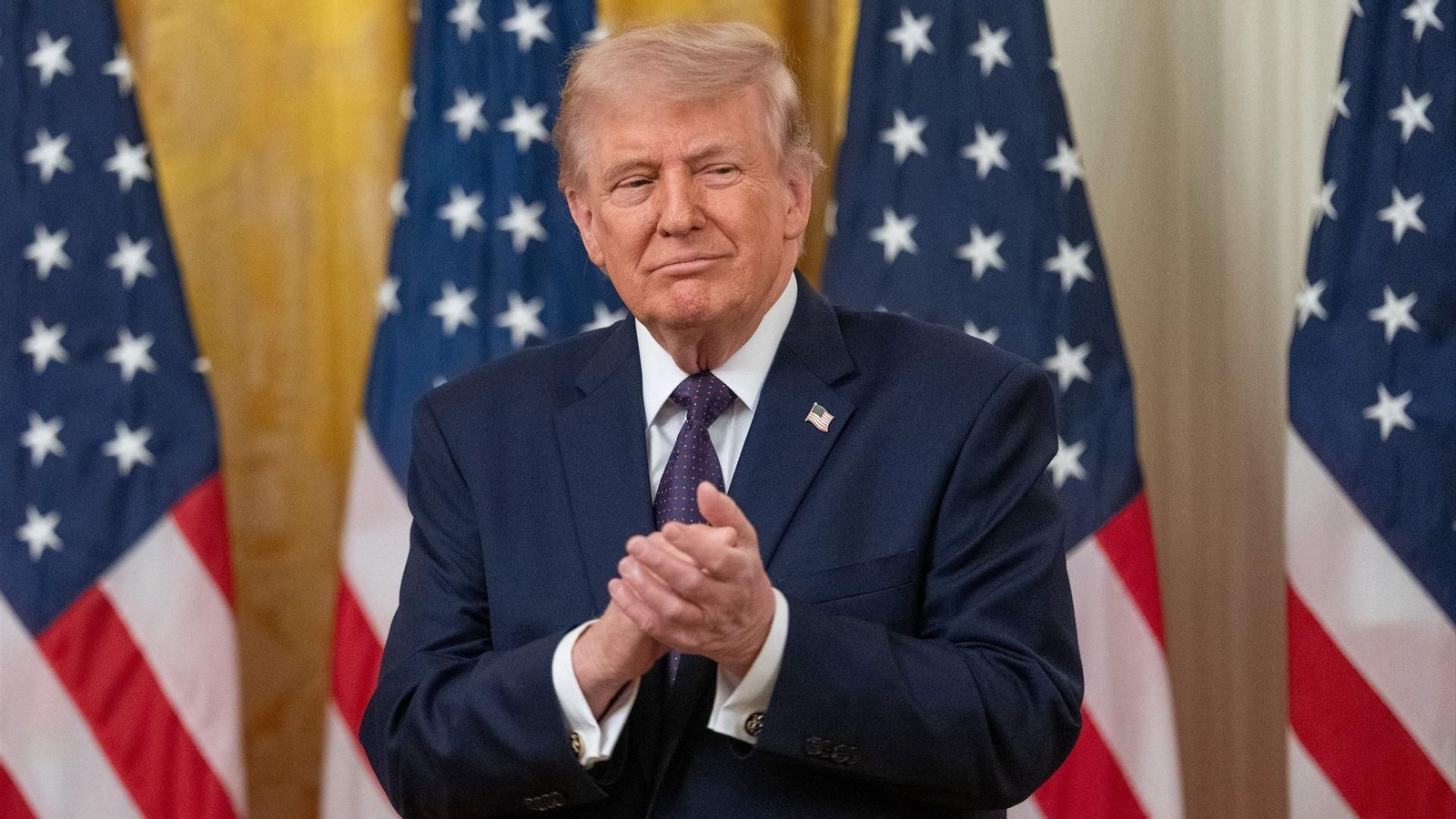 EL presidente de Estados Unidos, Donald Trump, en la Casa Blanca.