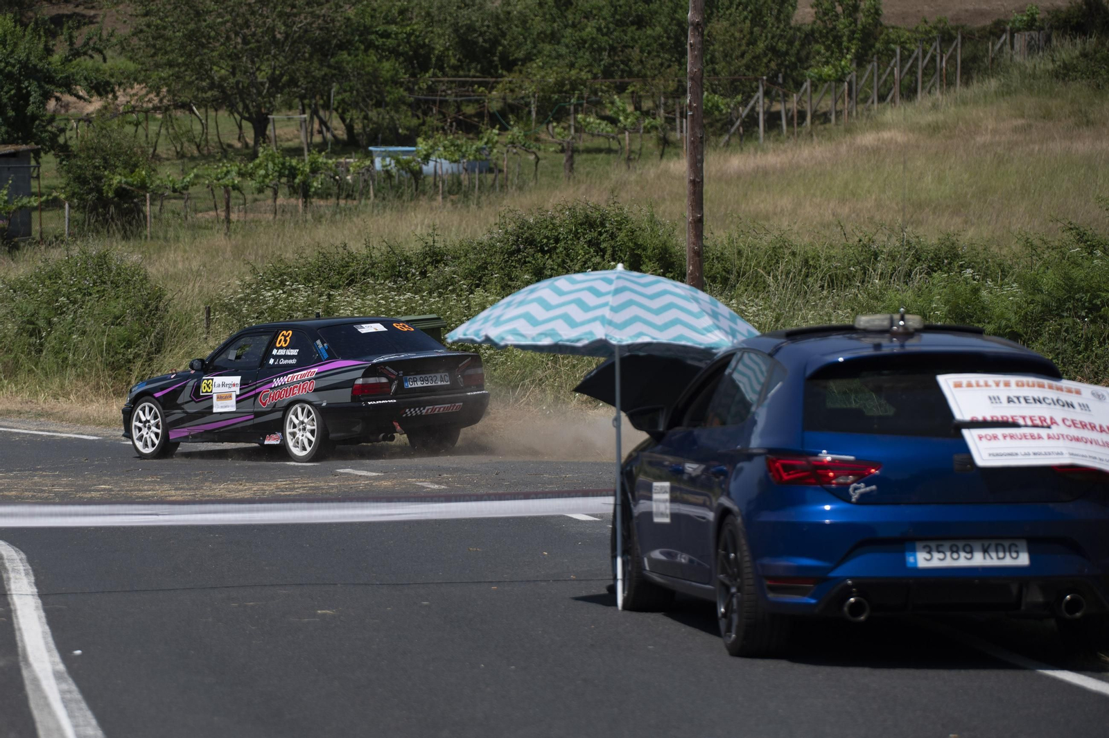 Galería | A Merca y Celanova disfrutan un año más de un tramo del Rally de Ourense, en fotos