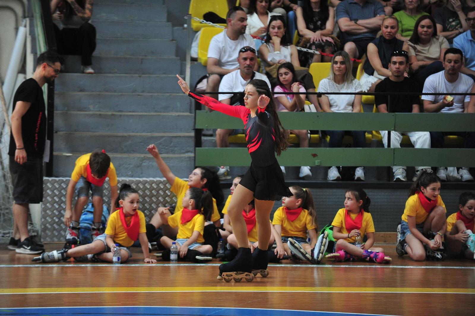 El Ourense Patina fue sobre ruedas