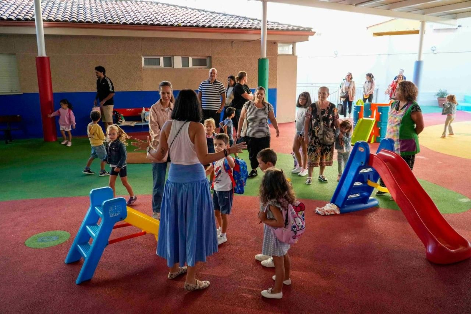 Galería | Vigo vuelve a las aulas entre abrazos, nervios e ilusión