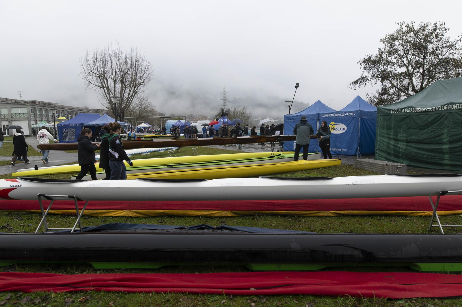 Galería | Castrelo fue el centro del piragüismo gallego