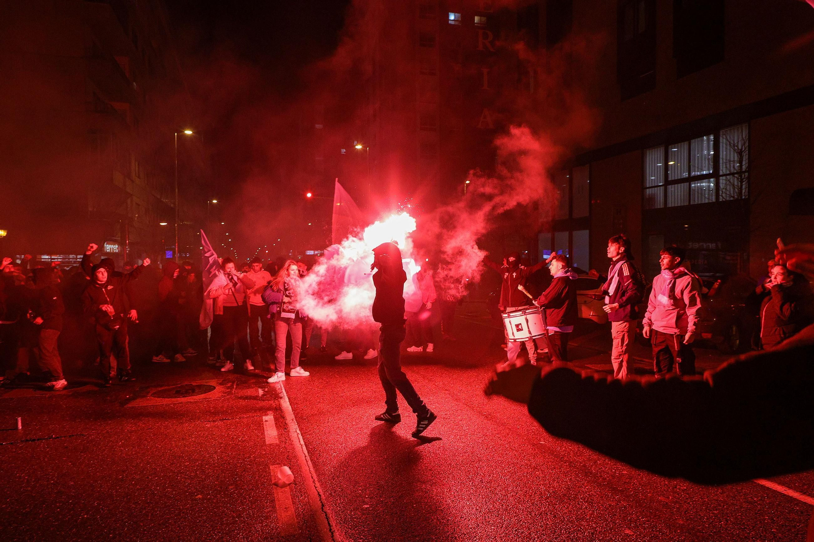 Galería | El Celta recibe al Lille en Balaídos