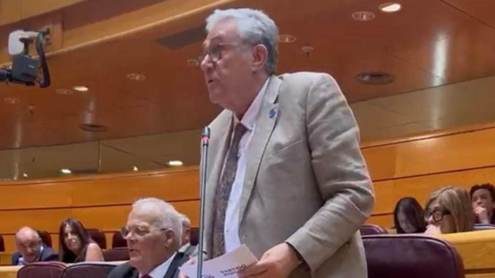 El senador Francisco Fernandez