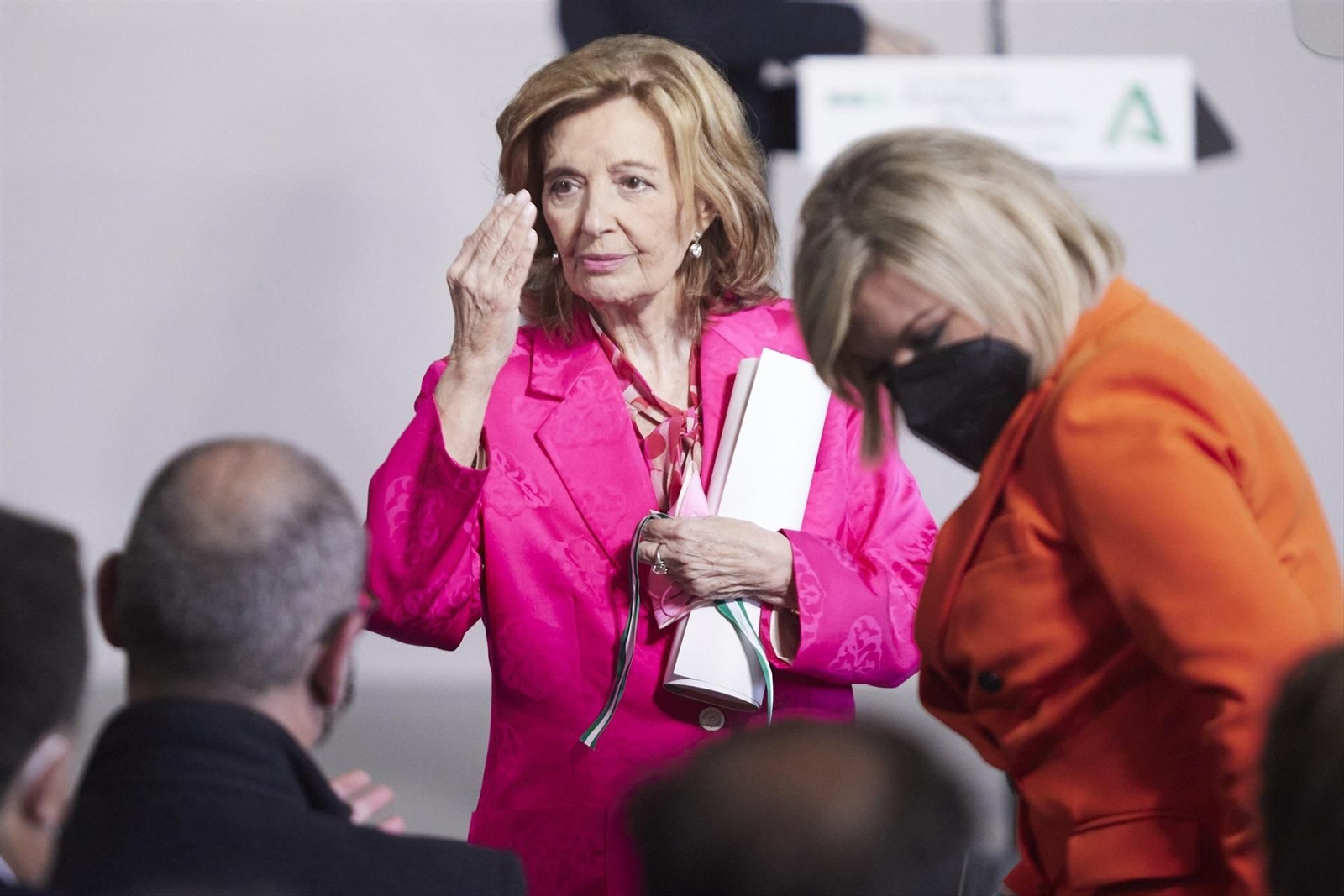 Imagen de archivo de María Teresa Campos. // E.P.