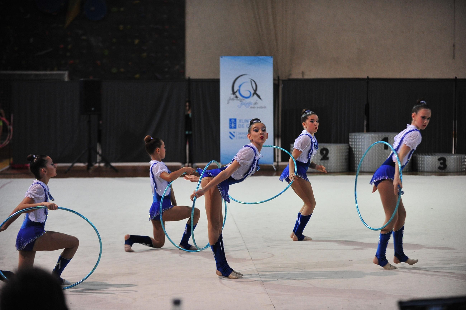 Las artistas del tapiz volvieron a brillar en el Campeonato Base de Gimnasia