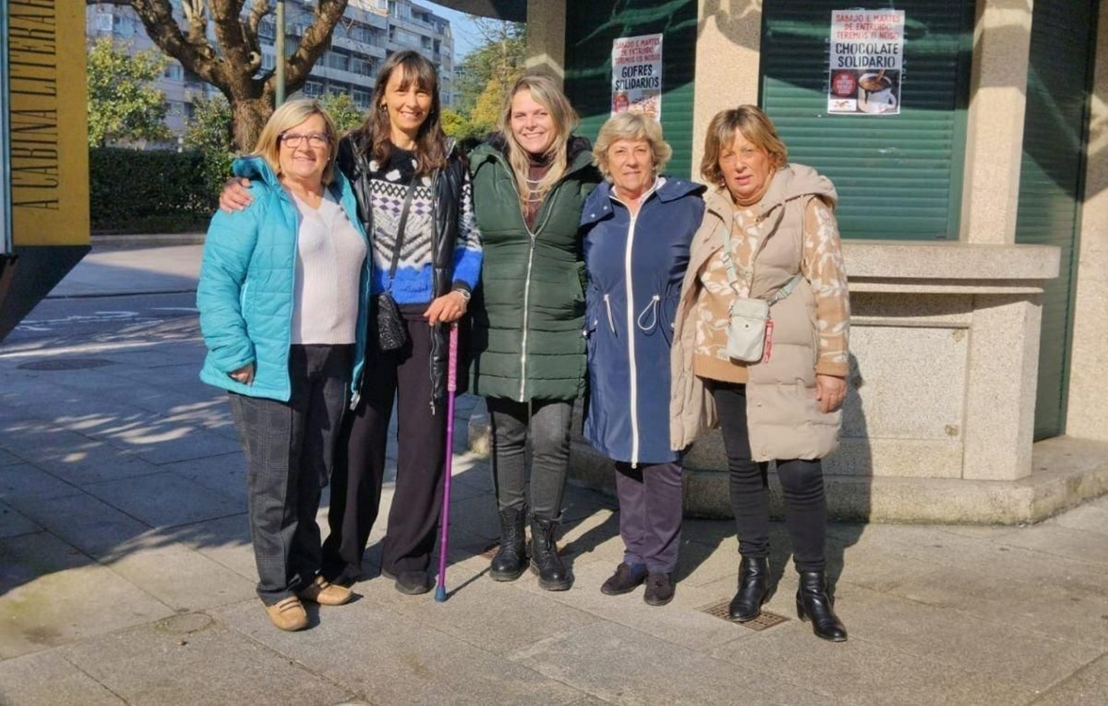 Pilar Martínez (izquierda) hizo un llamamiento para que las personas participen en esta nueva iniciativa.