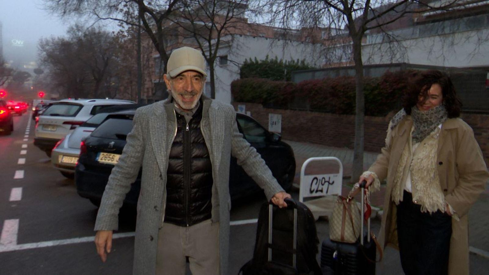 Imanol Arias y Nelida Grajales, tras conocerse su boda.