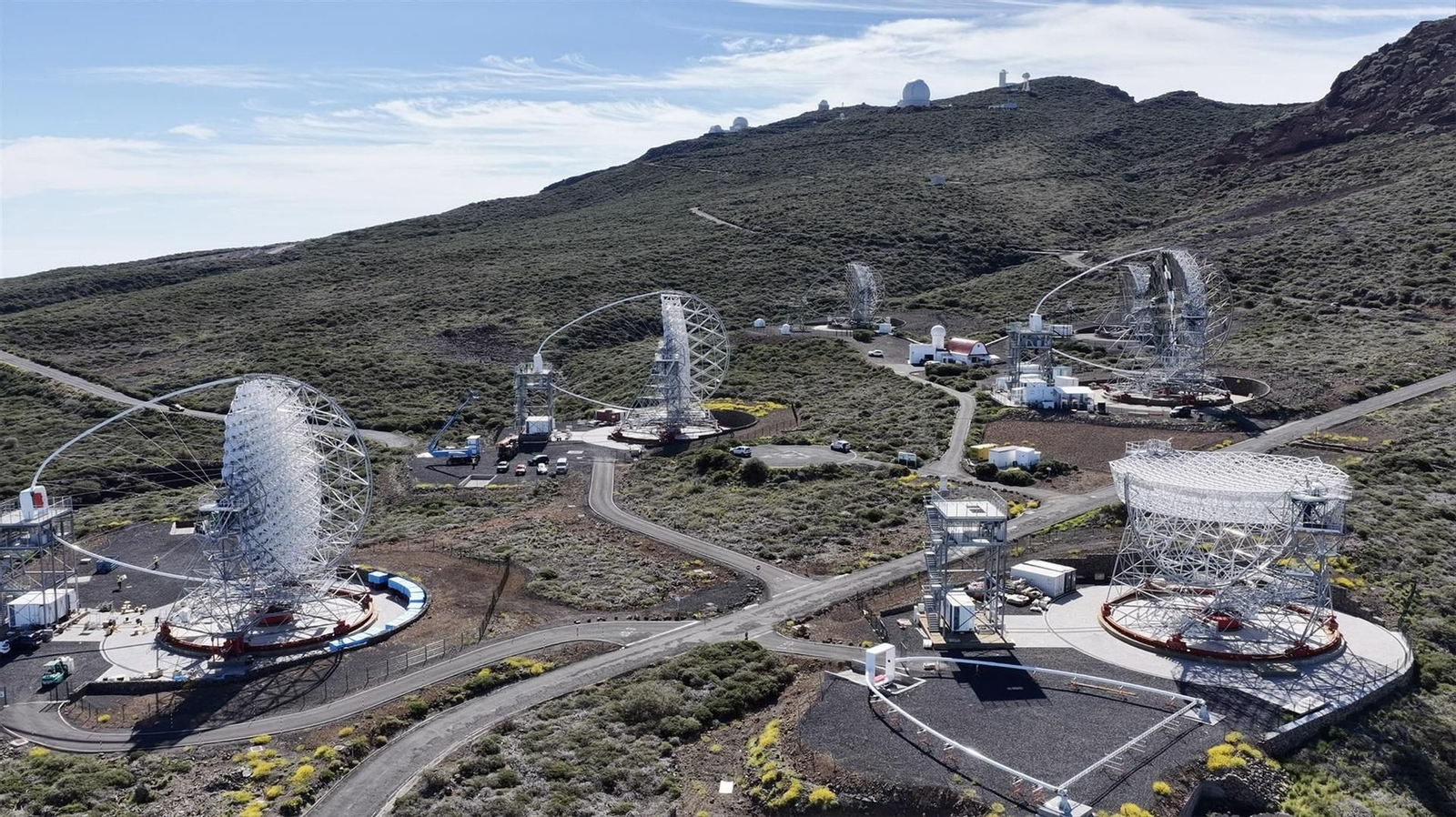 Red de Telescopios Cherenkov (CTAO) en La Palma