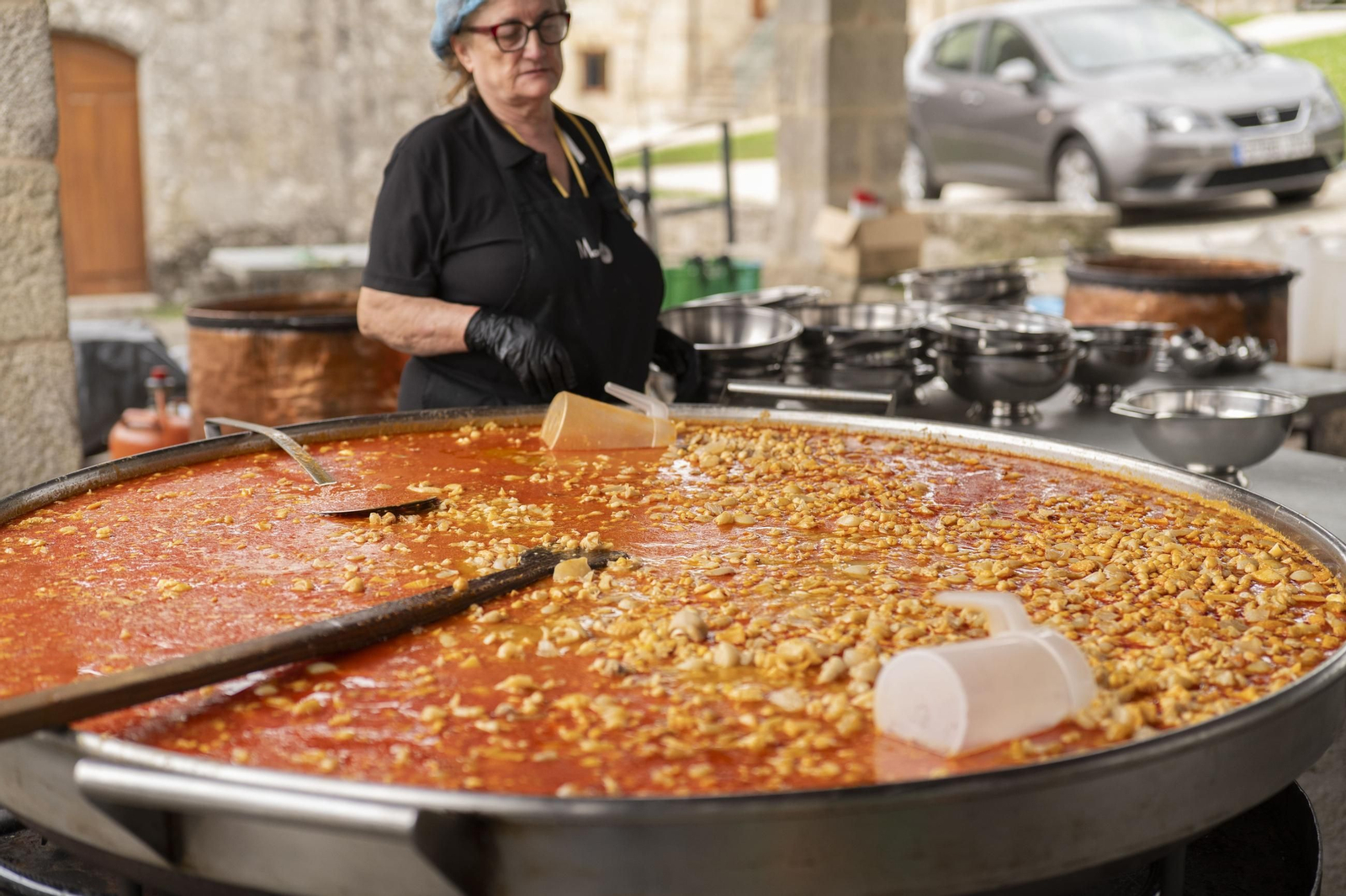 Los callos listos para ser servidos.