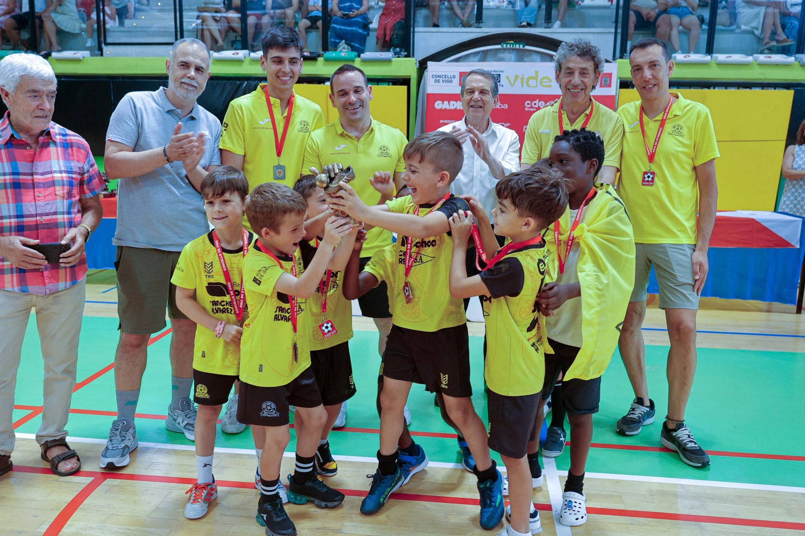 Galería | Clausura de la Vigo Cup con la entrega de medallas