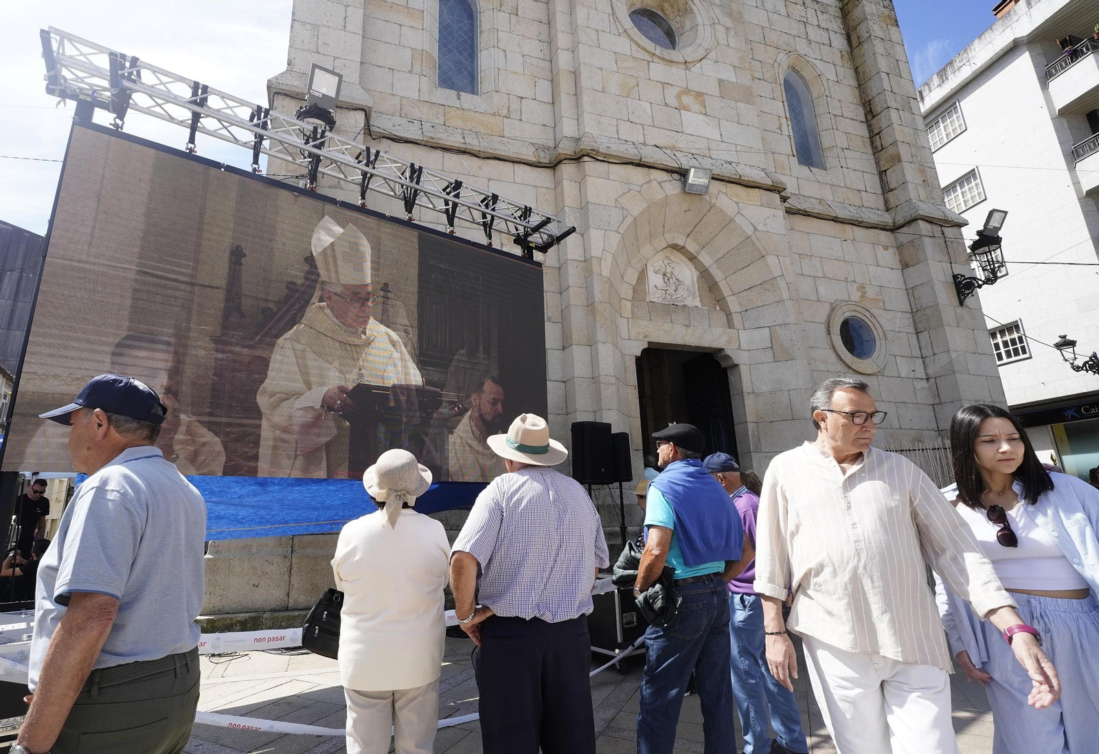 Celebración del Corpus en Ponteareas.
