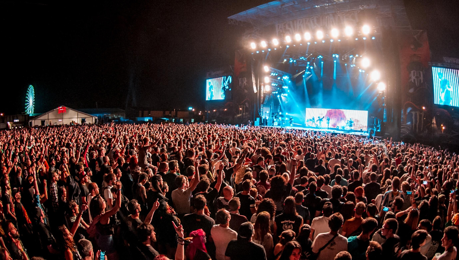 Una de las actuaciones en el Resurrection Fest.