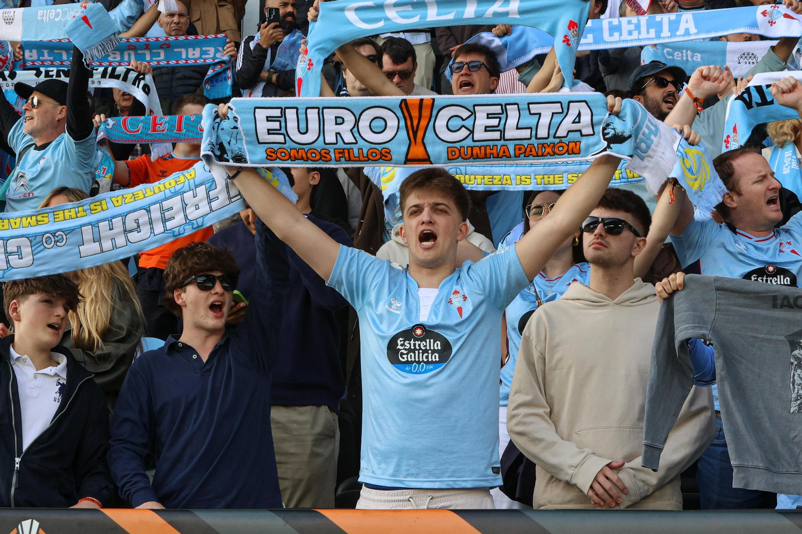 Galería | La goleada del Friburgo puso fin al sueño europeo del Celta