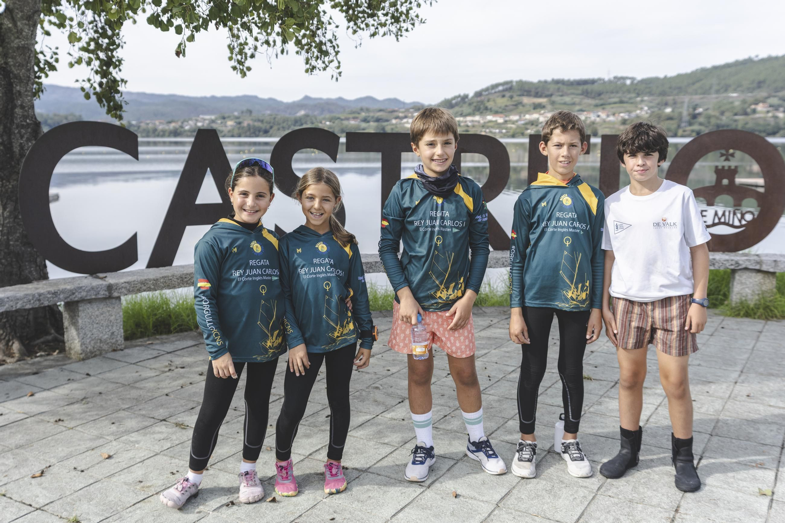 Los más jóvenes fueron protagonistas en el Parque Náutico de O Ribeiro