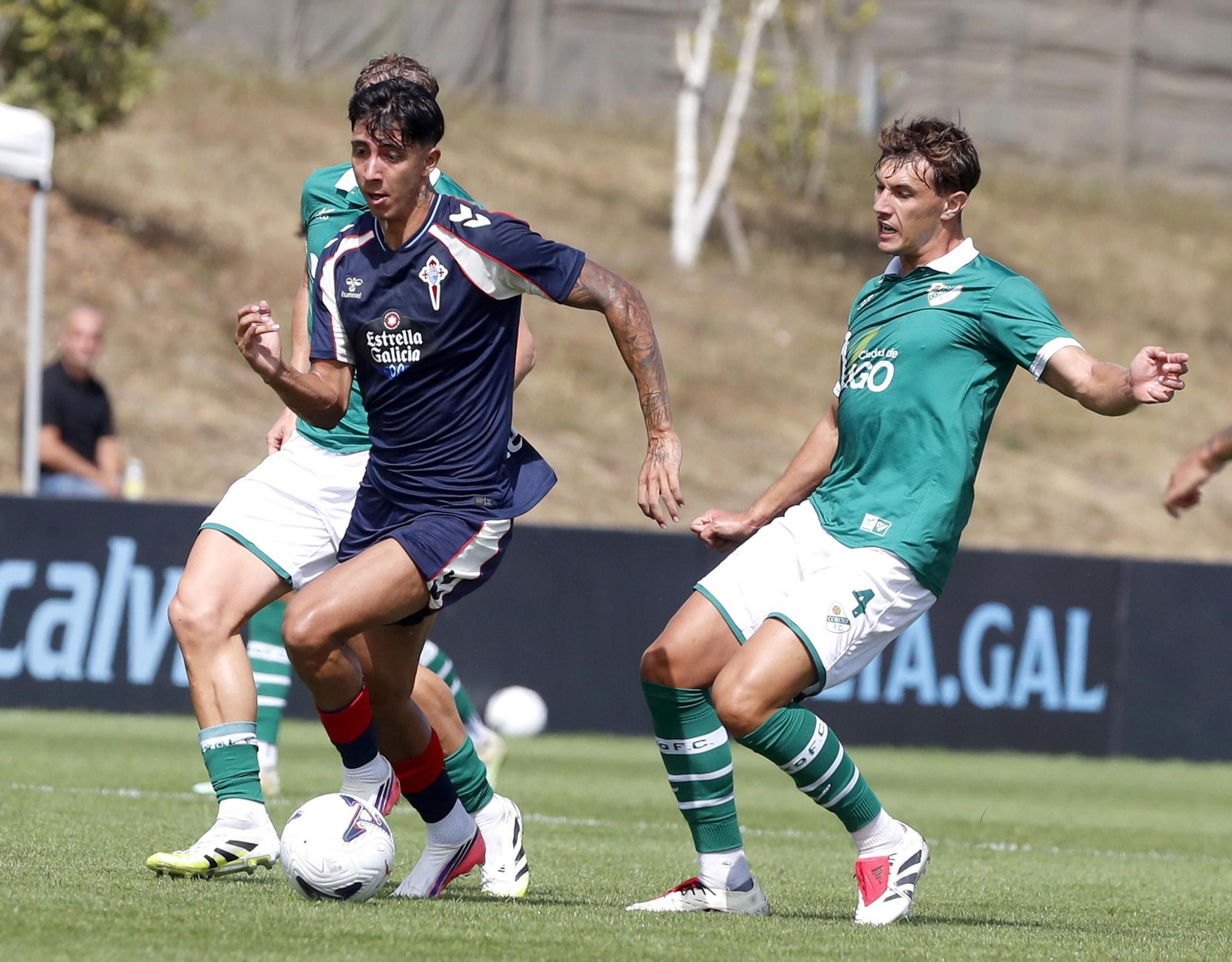 Galería | Celta Fortuna y Coruxo se miden en la pretemporada