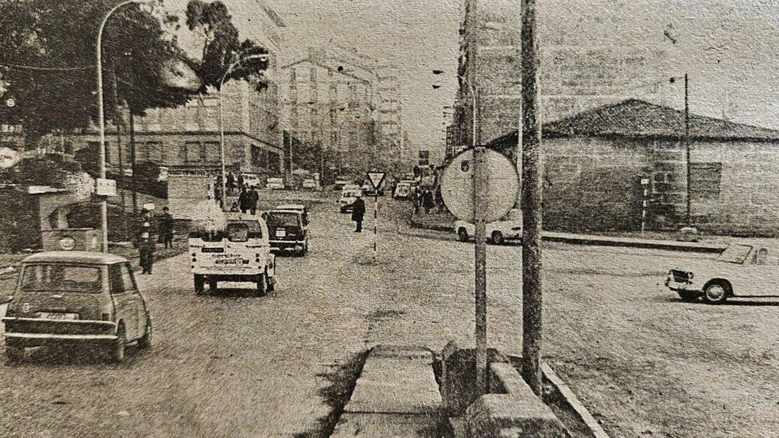Salida del Puente Viejo mal señalizada.