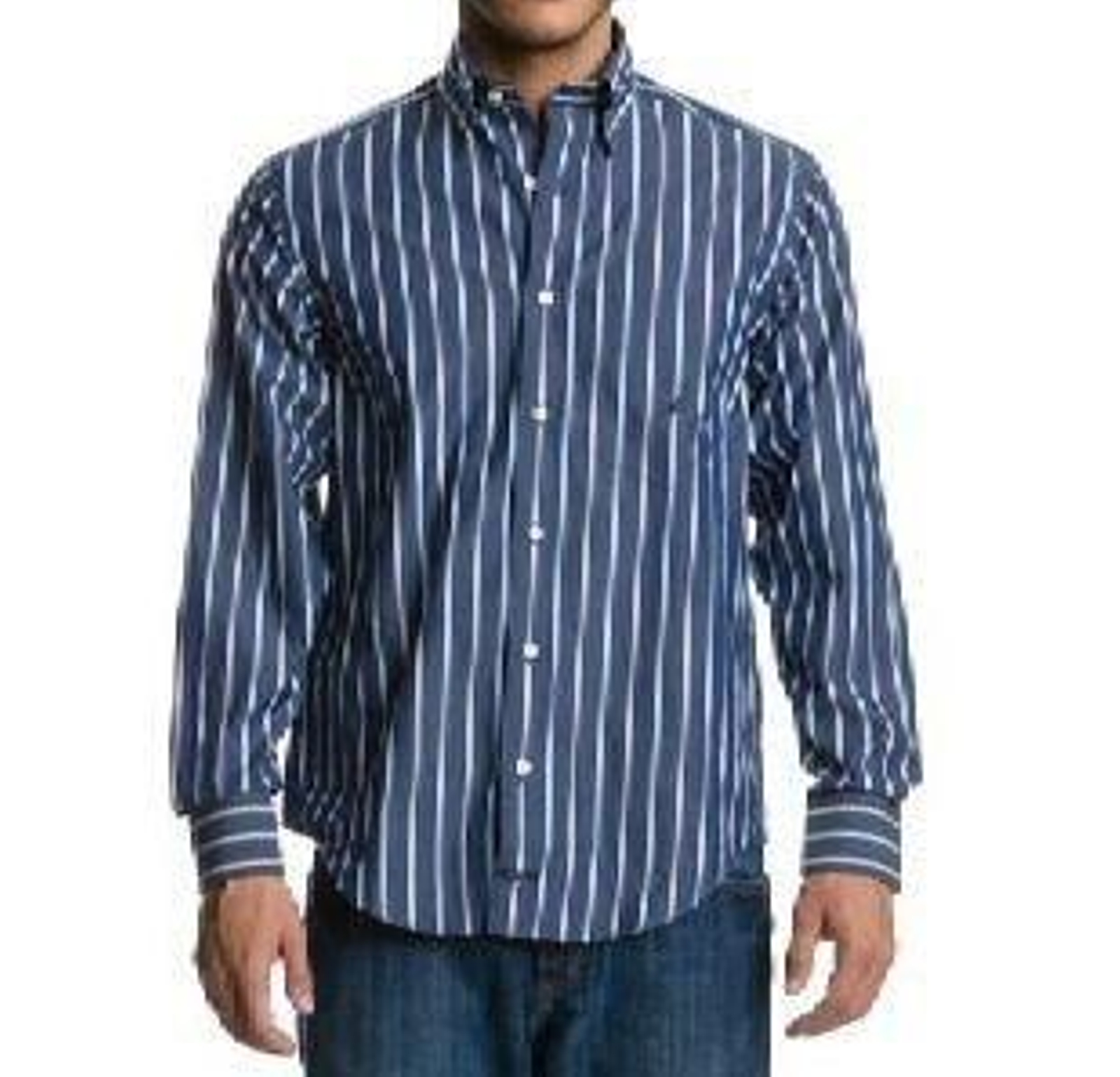 Camisa de rayas verticales